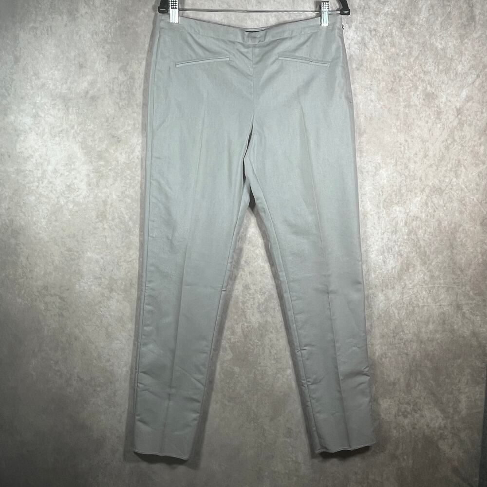 Roberto Cavalli Dress Pants Womens 44 Gray Tapered Flat Front Trousers‎ Business